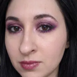 AI-generated makeup look showcase