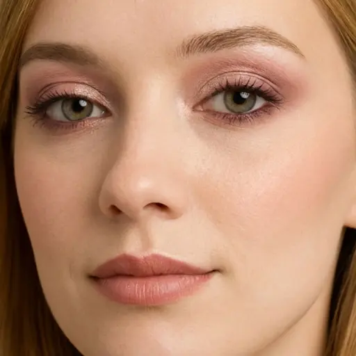 AI-generated makeup look showcase