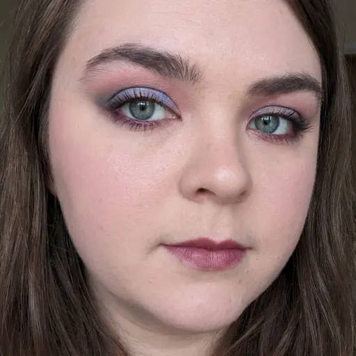 AI-generated makeup look showcase