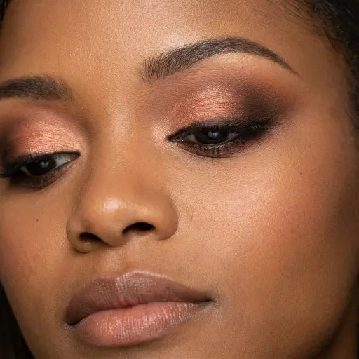 AI-generated makeup look showcase