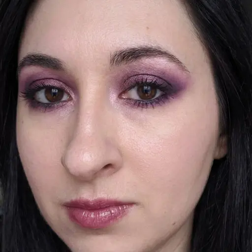 AI-generated makeup look showcase