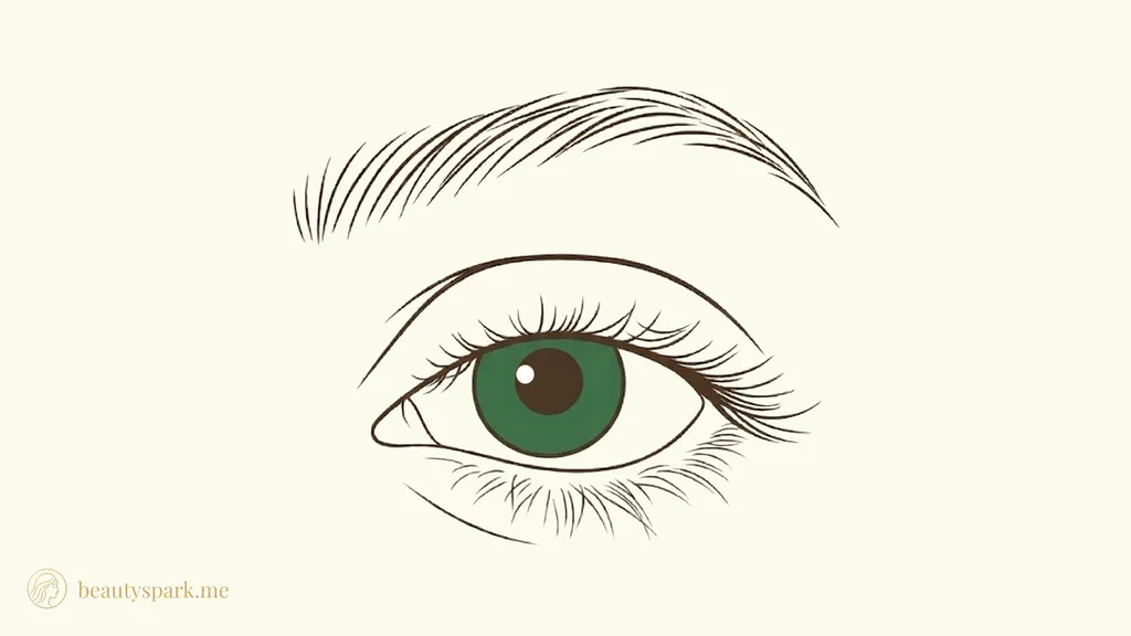 Ilustracja wypukłego kształtu oka