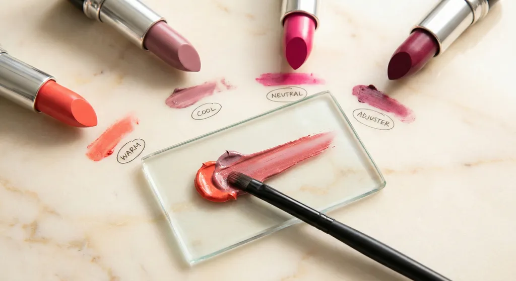 Gids voor het corrigeren van verkeerde lipsticktinten met kleurmengingstechnieken
