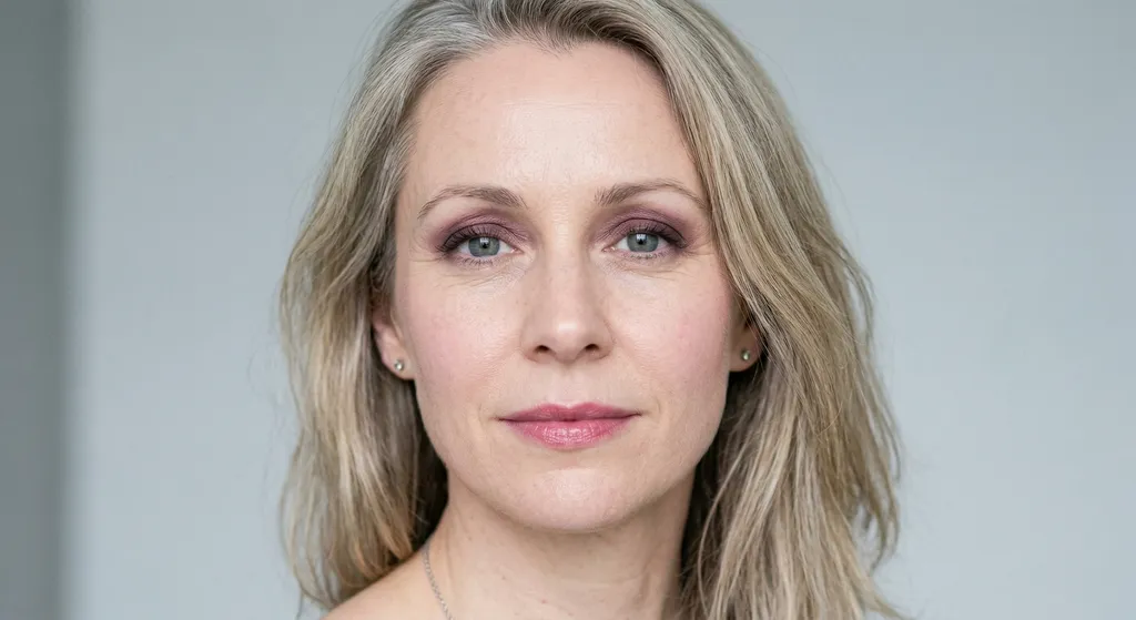 Monokromatisk makeup-look med matchende øjen- og læbetoner